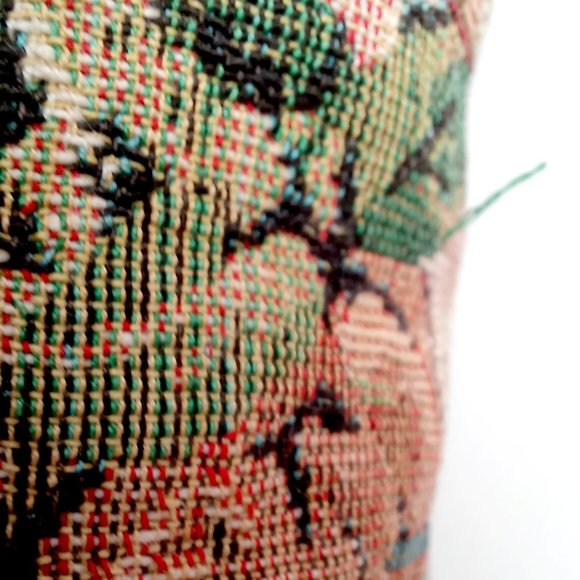 Tapestry Sofa Throw Pillow 16x19 Cottagecore Fruit Jam Raspberry  Marmalade Vtg - Picture 4 of 10